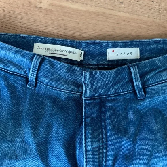 Anthropologie Denim Straight Leg - Picture 3 of 3